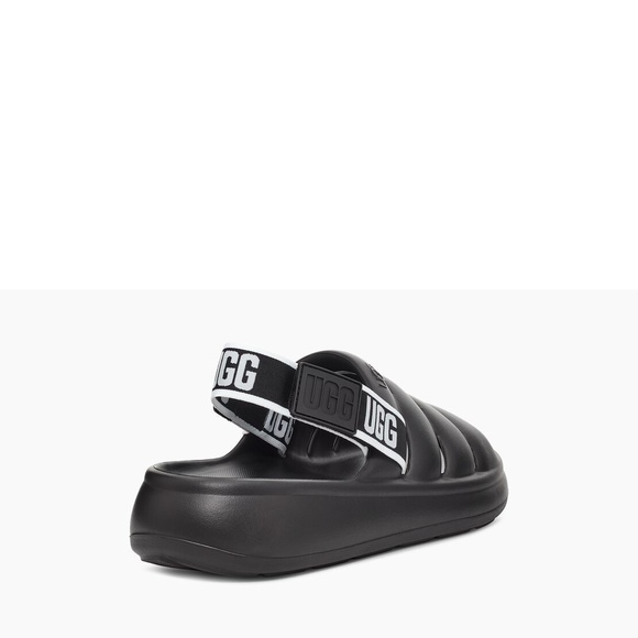 UGG Mens Sport Yeah Sandals Black Size 12 - Picture 4 of 4